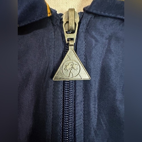 Vintage 80s silk baroque windbreaker- men's medium, women L - Picture 7 of 16